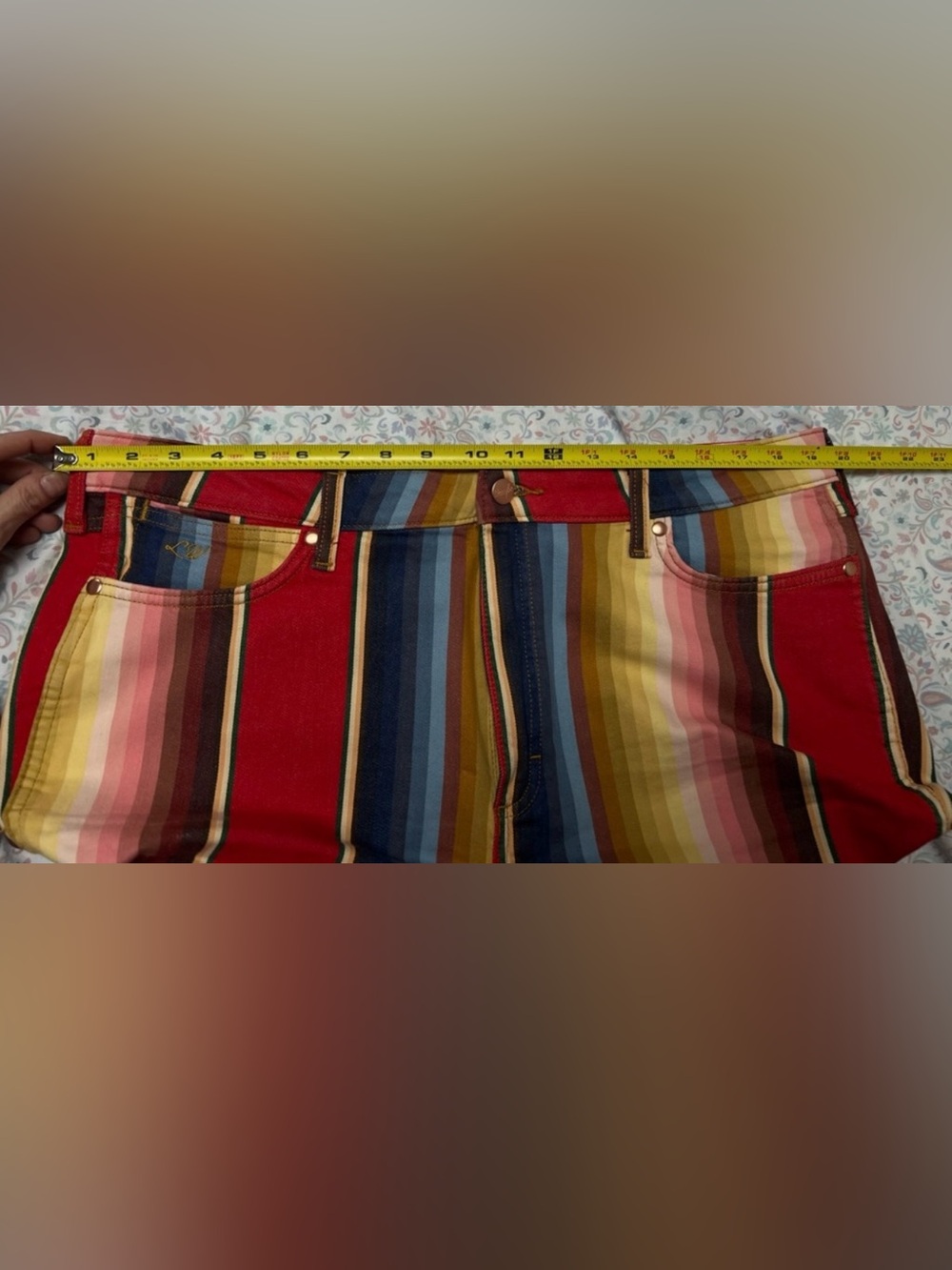Wrangler Multicolor Striped Bootcut Pants & Jacket Set - Picture 10 of 10